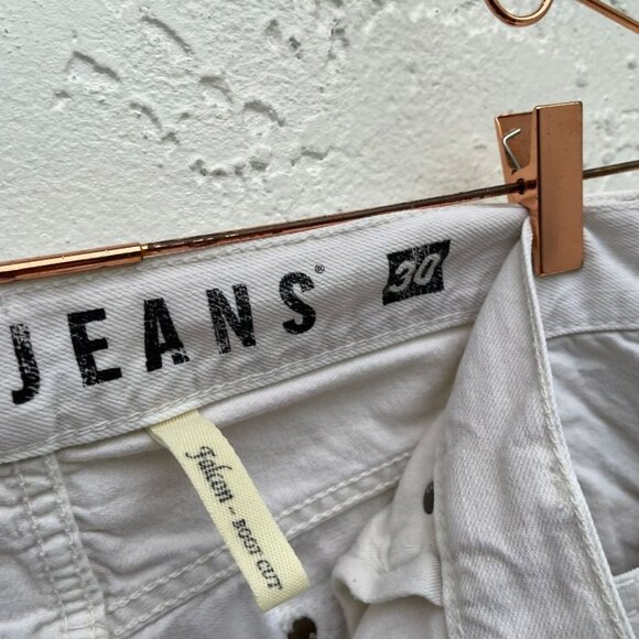 Guess Jeans Mens Falcon Style Boot Cut Jeans White Size 30 - Picture 7 of 12